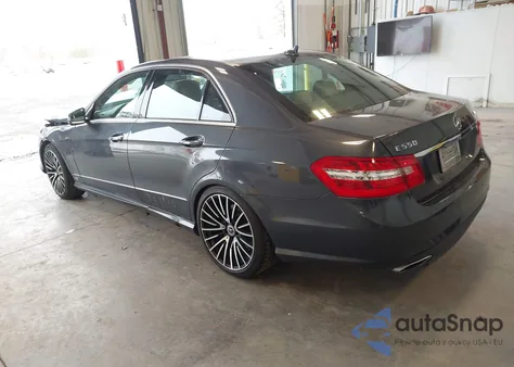 2013 Mercedes-Benz E 550 4Matic from USA, damaged, VIN WDDHF9BB5DA743151